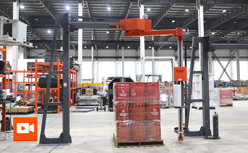 小黃蜂 | T1000mp全自動單懸臂式智能纏繞機